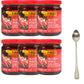 Chiu Chow Chili Oil 205g/7.2oz,Comes with 1 free spoon (pack of 6, 7.2oz)
