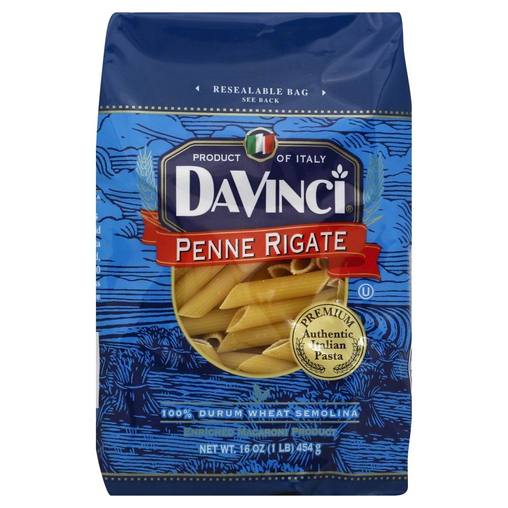DaVinci Short Cuts Penne Rigate - 16 oz