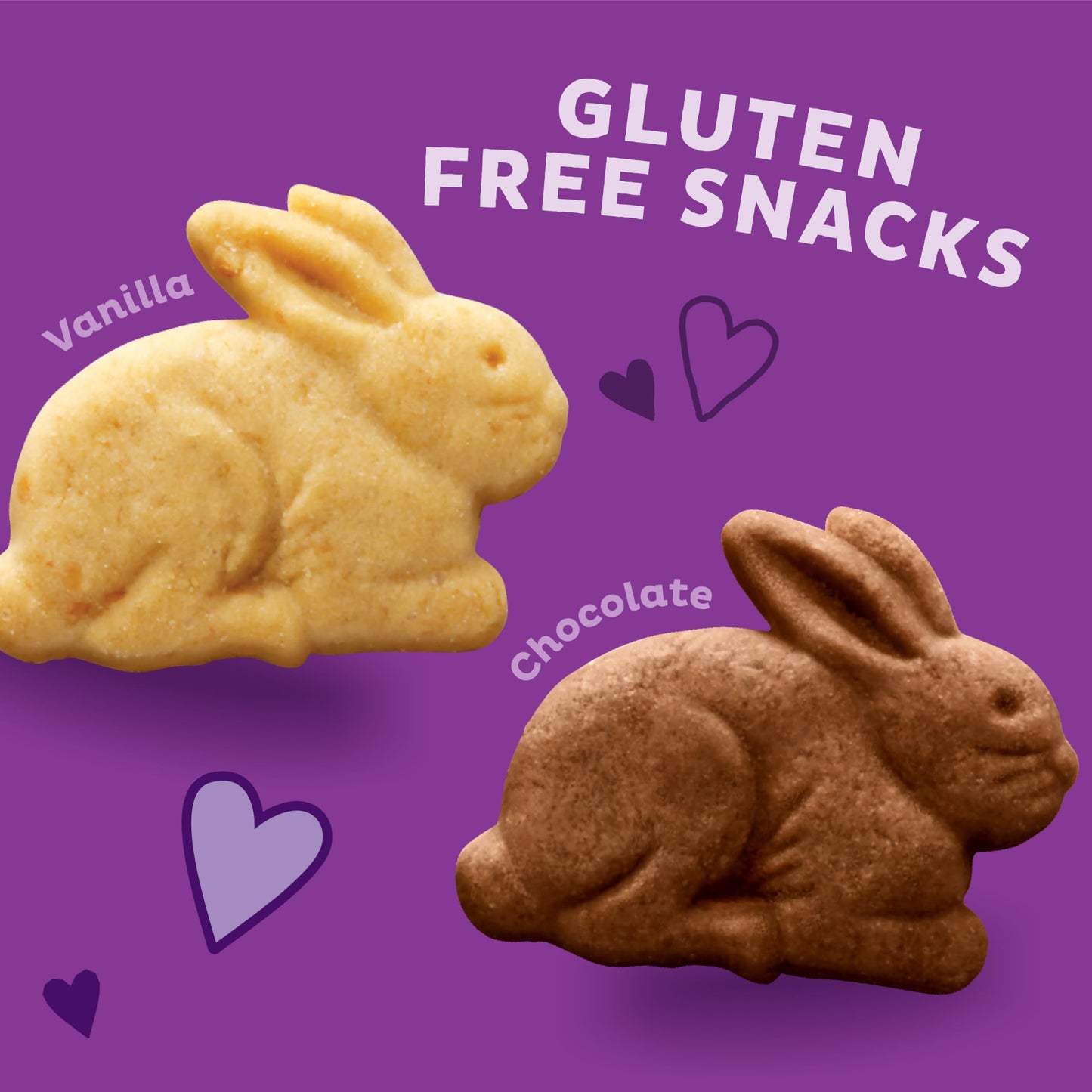 Annie s Gluten Free Cocoa and Vanilla Bunny Cookies, 6.75 oz (Pack of 7)