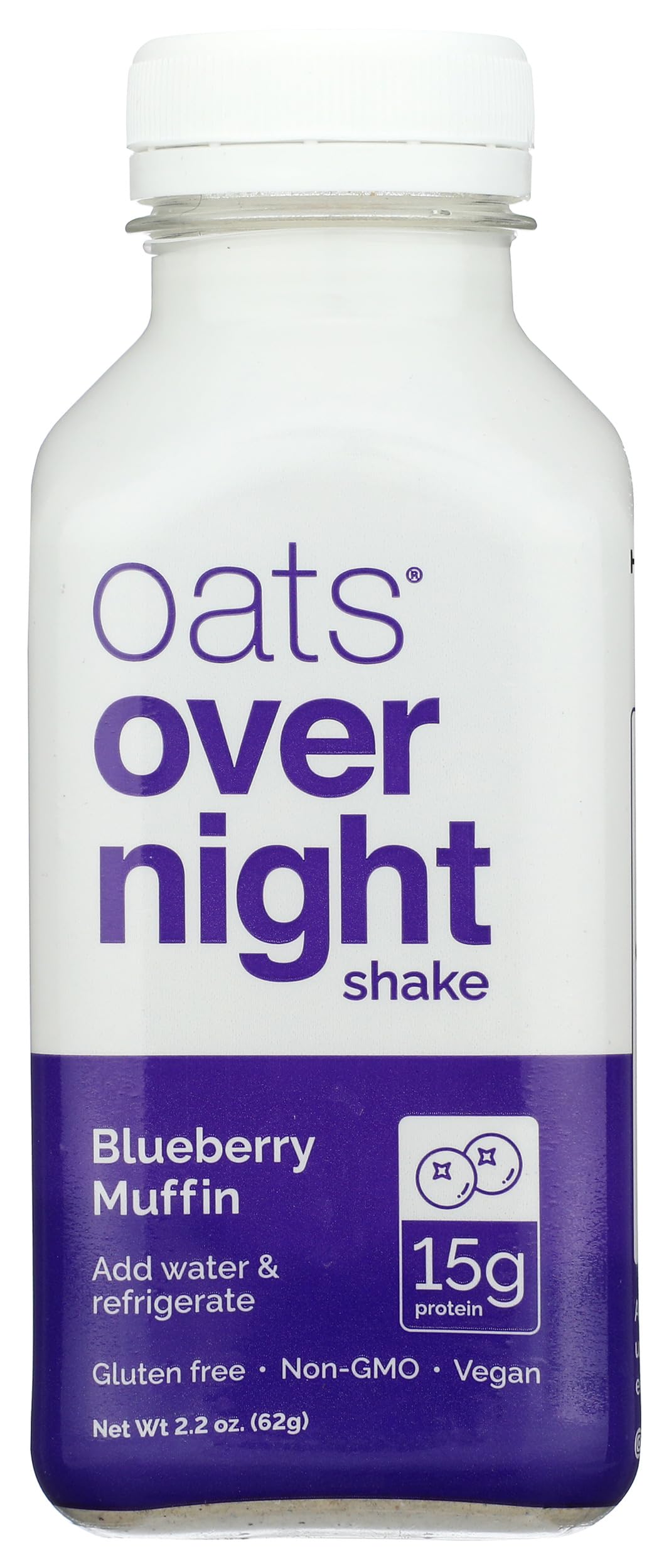Oats Overnight Blueberry Muffin Overnight Oats Shake, 2.2 OZ