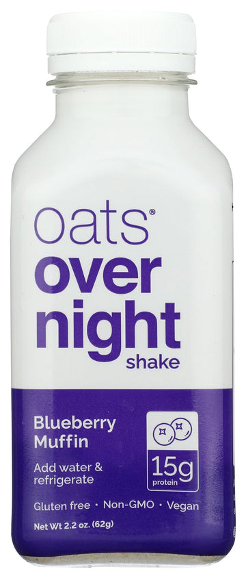 Oats Overnight Blueberry Muffin Overnight Oats Shake, 2.2 OZ