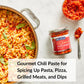 DeLallo Crushed Calabrian Chili Pepper Paste, Made in Italy, Spicy Hot Flavor, Packed in Extra Virgin Olive Oil, Non-GMO, Vegan,