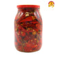 Tuttocalabria, Whole Calabrian Chili Peppers In Oil, All Natural, Non-Gmo, Product Of Italy, Glass Club Pack, 33.5 Oz