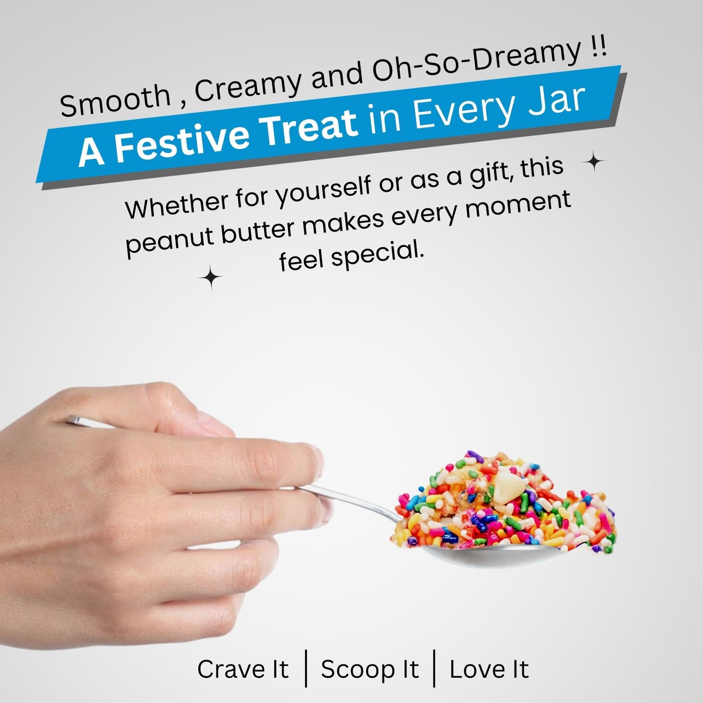 Rainbow Nut Butter, Birthday Cake Peanut Butter Spread, Treat, Snack, Vanilla Sprinkles Frosting, White Chocolate, High Protein