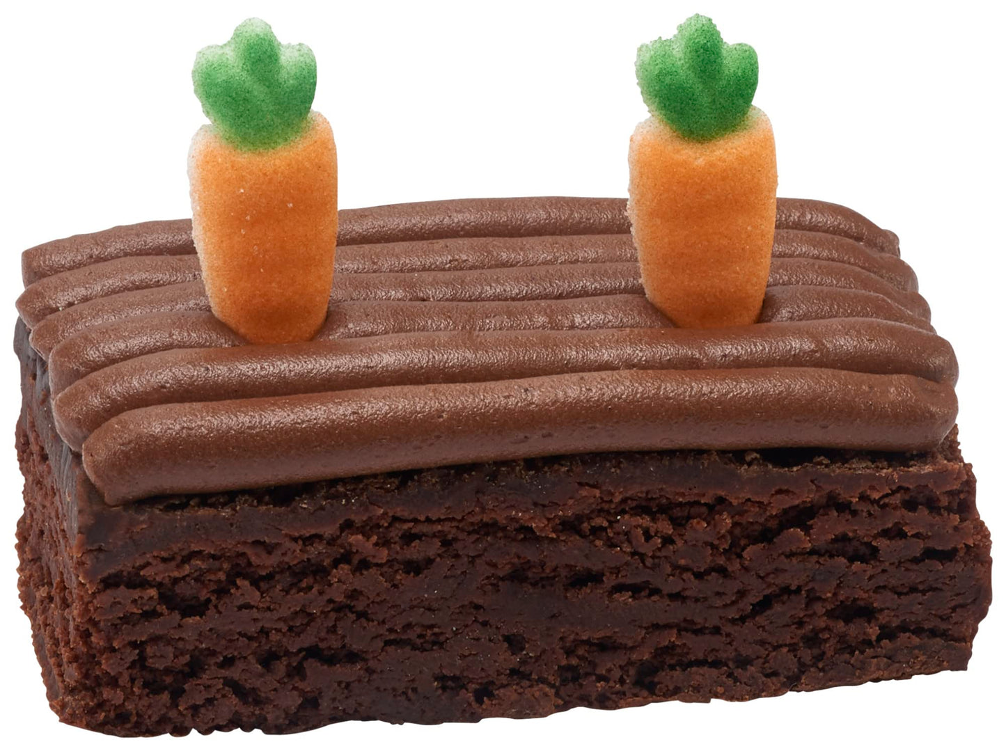 Lucks Dec-Ons Decorations Molded Sugar/Cup-Cake Topper, Medium Carrot, 1.25 Inch, 231 Count