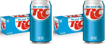 RC Cola Soda, 12 fl. oz. Cans, 12 Pack (Pack of 2)
