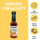 Braswells Vidalia Onion Peach Hot Sauce - Sweet & Spicy Flavor, 5 oz Bottle
