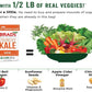 Brads Plant Based Organic Crunchy Kale, Nacho, 6 Bags, 12 Servings Total