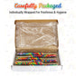 6 Jumbo Rainbow Lollipops 12'' Inch Individually Wrapped (Non Broken), Mixed Fruit Flavor One Foot Long Suckers Carnival Lollipo
