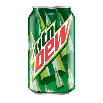 Mountain Dew Natural Soda  12 Fl Oz Cans  12 Pack