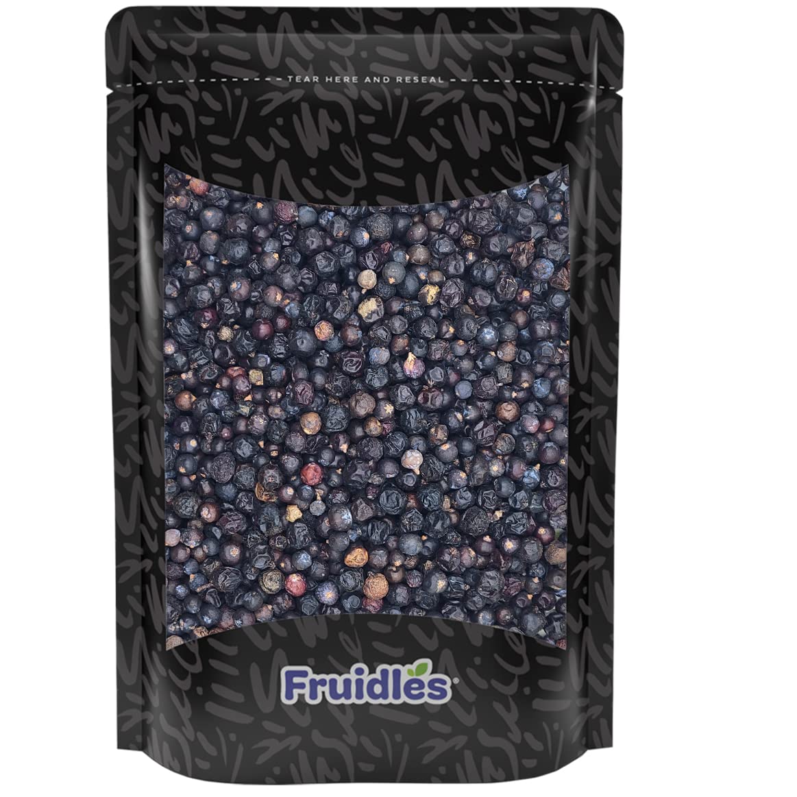 Fruidles Juniper Berries, Non-GMO, No Additives, Whole Seeds with Bittersweet Flavor and Aroma Great for Indian Curry Seasoning 