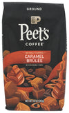 Peet's Coffee, Caramel Brulee Flavored Ground Coffee, 10 Ounce