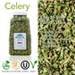 Harmony House Dehydrated Celery, Crosscut - Dried Vegetables For Cooking, Camping, Emergency Supply And More (8 Oz, Jar)
