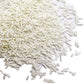 Se Si&Moos White Jimmies Sprinkles Edible White Sprinkles Soft Jimmies Soft Sprinkles For Topping Ice Cream, Cookies, Cakes, Cup
