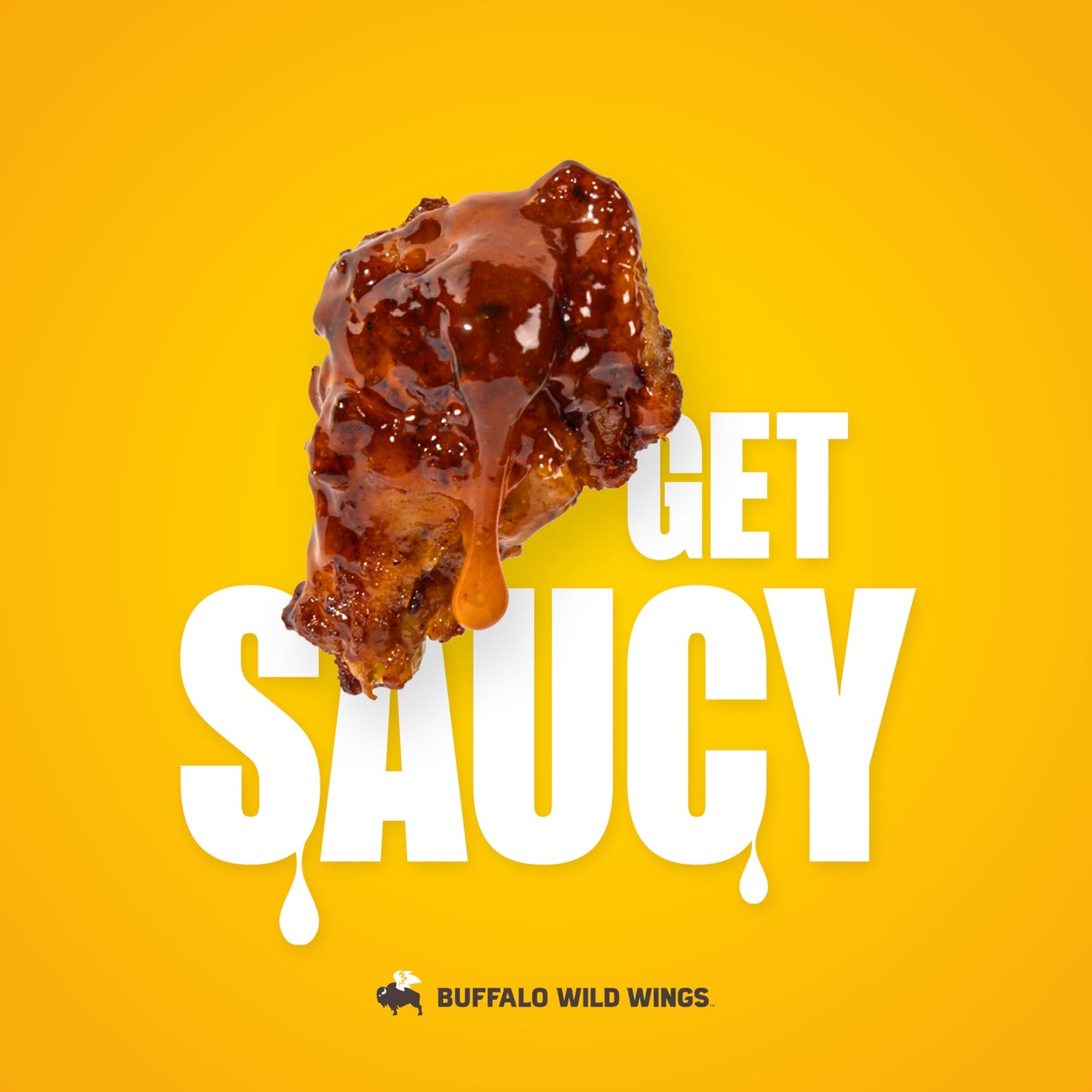 Buffalo Wild Wings Sweet and Sour Sauce, 12 fl. oz., Made with Tangy Vinegar, Perfect Dipping Sauce, Chicken Wing Glaze, Stir-Fr