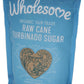 Wholesome Sweeteners Organic Raw Cane Turbinado Sugar, Fair Trade, Unrefined Sugar, Non GMO & Gluten Free, 1.5 Pound (Pack of 1)