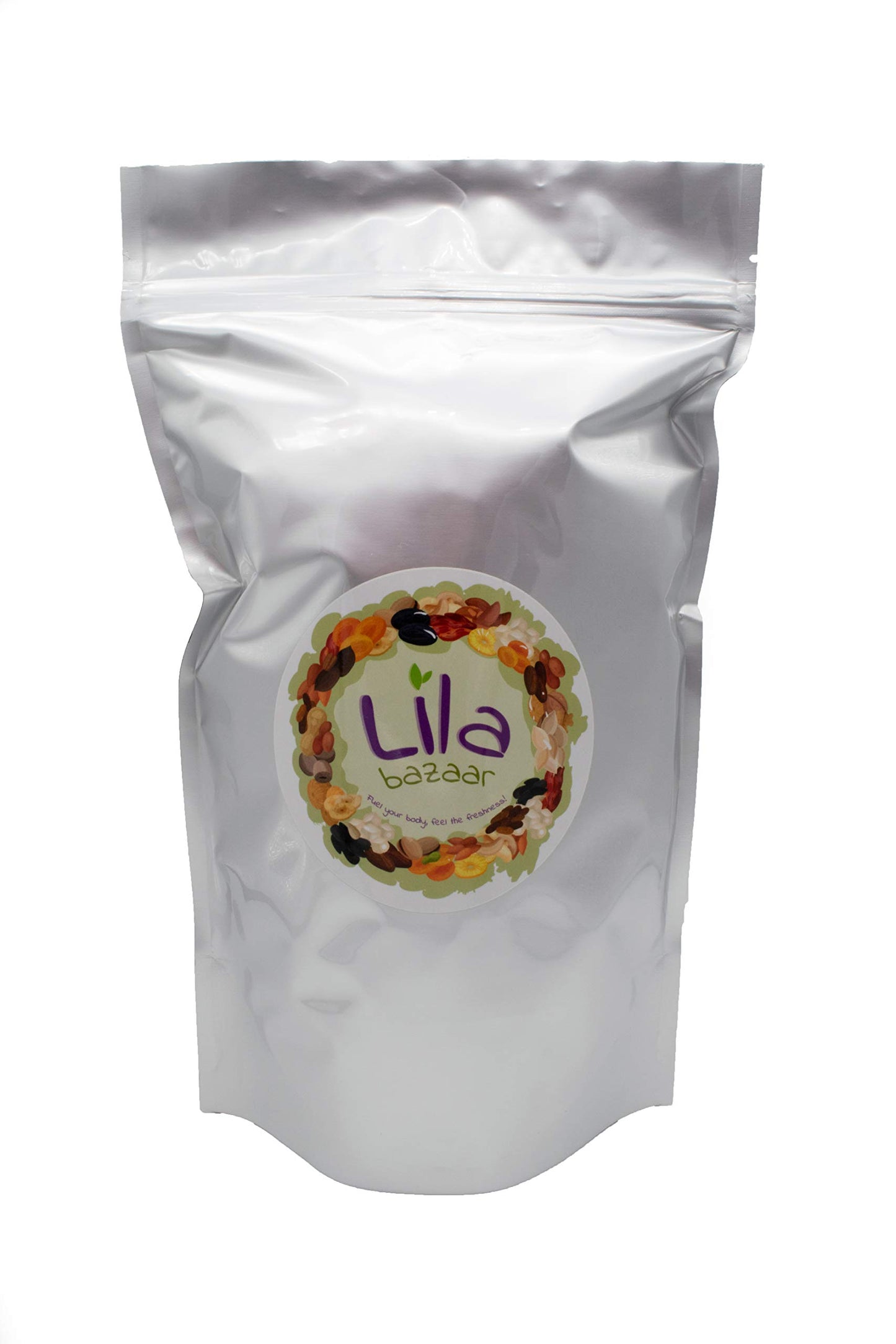 Lila Bazaar Dried Turkish Apricots - 2LB, Natural Taste, No Added Sugar, Resealable Bag