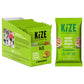 KiZE Energy Bar, Peanut Butter Crunch, 5 Ingredients, 10g Grass-Fed Whey Protein, Clean & Simple Real Food, Gluten Free, Non-GMO