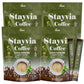 STAYVIA COFFEE Instant Coffee Packets - Sugar-Free, Low Calorie - 120 Sticks (0.33oz) - Plant-Based Sweetener