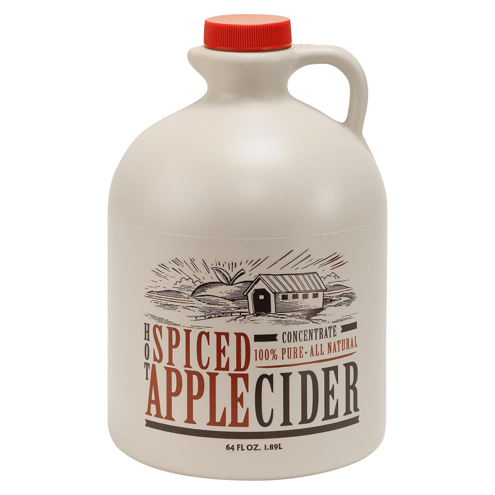 Mountain Cider Company Apple Cider Concentrate | Spiced Hot Drink | 64 fl. oz (64 servings)