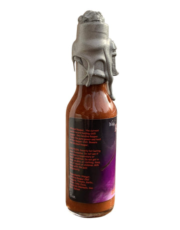 Wicked Reaper Reserve World'S Hottest Chili Pepper Carolina Reaper Hot Sauce (Silver)