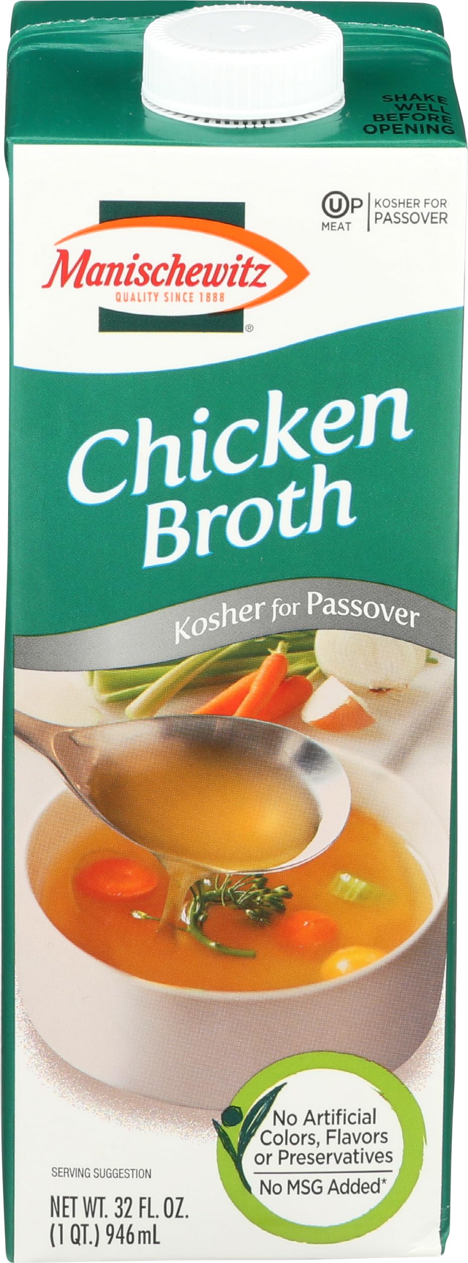 Manischewitz Chicken Broth, 32 Fz