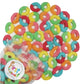 Firstchoicecandy Gummy Rings (Neon, 5 Pound (Pack Of 1))