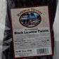 Backroad Country Black Licorice Twists 16 Ounces (Pack Of 2)