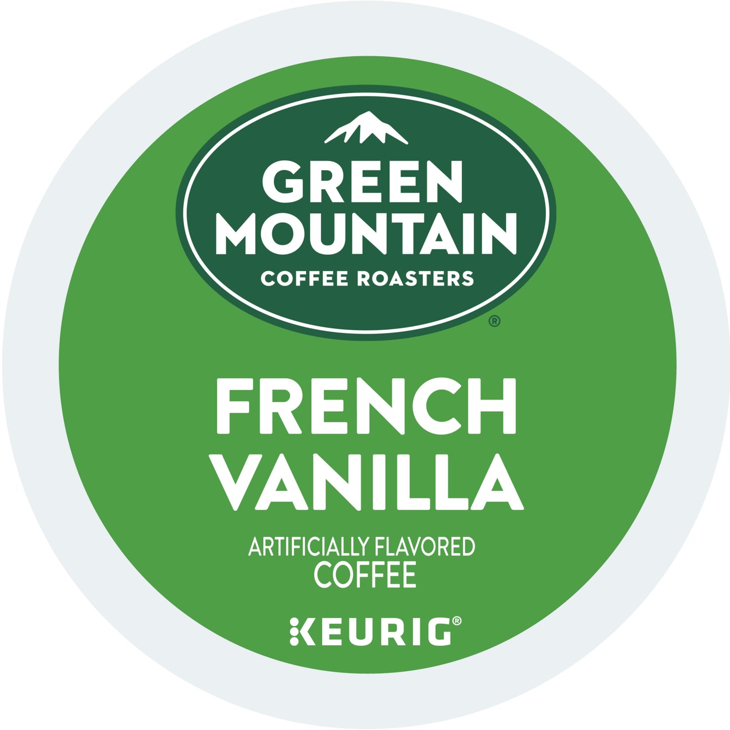 Green Mountain Coffee Roasters French Vanilla Keurig Single-Serve K-Cup Pods, Light Roast Coffee, 72 Count