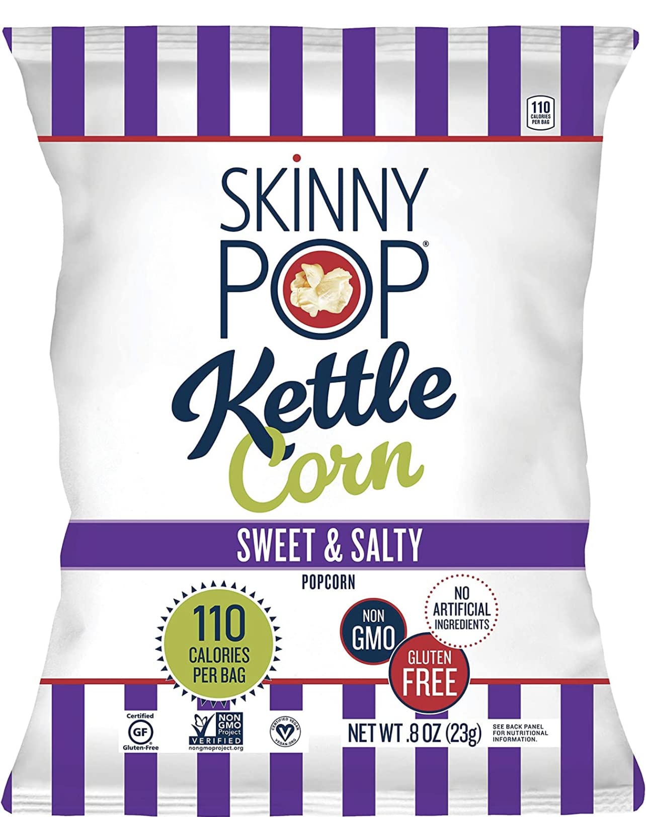 CNJ DELIVERS LLC Skinny Pop Variety Pack - Sweet & Salty Kettle, White Cheddar, Original - 12 Count Individual Bags