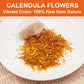 FullChea Dried Calendula Flowers Tea - 30 Teabags, Caffeine-Free, Non-GMO, Natural Herbs, 1.5g per Bag