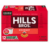 Hills Bros. Gourmet Blend Coffee, Single Serve Keurig K-Cup Pods, Medium Roast Coffee, 12-Count Box