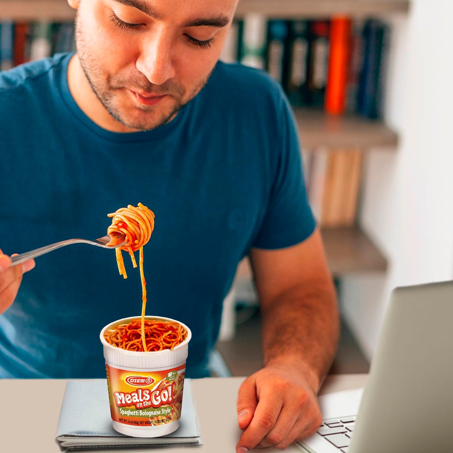 Osem Meal On The Go Spaghetti Bolognaise Pack Of 12 - Great For On-The-Go Snacks. Kosher And Ready In Minutes.