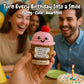 Happy Birthday Cupcake Crochet With 30 Birthday Cards | Funny Gift Idea For Women For 16Th, 21St, 17 Year Old, 30Th Birthdays | Cute Bday Party Decor For Her, Friends, Teens, Coworkers, Sister, Bestie
