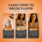 Dolce Flav Orange Creamsicle Extract - Oil-Soluble Flavoring for Candy, Baking, Lip Balm, Ice Cream - 8 Oz.