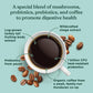 Four Sigmatic Happy Gut Organic Coffee Pods | Medium Roast Probiotic K Cups With Chaga And Turkey Tail | Immune Boosting, Probio