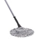 Eyliden Mop With 2 Reusable Heads, Easy Wringing Twist Mop, With 57.5 Inch Long Handle, Wet Mops For Floor Cleaning, Commercial 