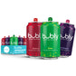 Bubly Sparkling Water, Lime Yours 3 Flavor Variety Pack (Lime, Cherry, Blackberry), Zero Sugar & Zero Calories, Seltzer Water, 1
