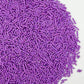 Sentovac Edible Purple Jimmies Sprinkles For Cake Decorating | Cupcake And Ice Cream Toppers Cake Decorations | Soft Jimmies Spr