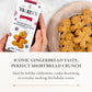 Walkers Festive Shortbread Gingerbread Men - Pack Of 12 Shortbread Cookie Boxes - Includes All-Butter Gingerbread Man Cookies