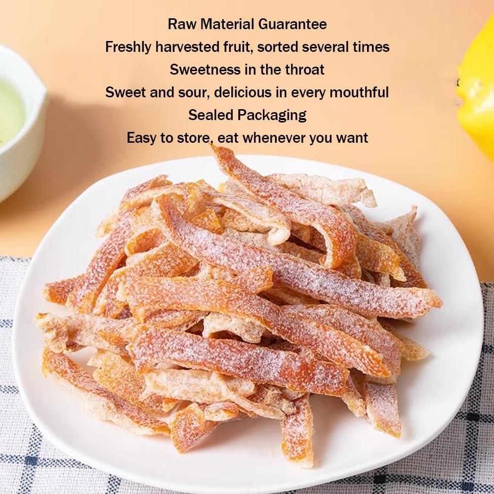 Phuumy Dried Plums - 5.64oz Unsweetened Orange Peel Prunes, Pitted Chinese Snacks