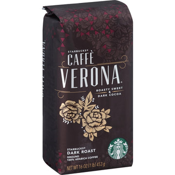 Starbucks Caffe Verona Dark Roast Ground Coffee