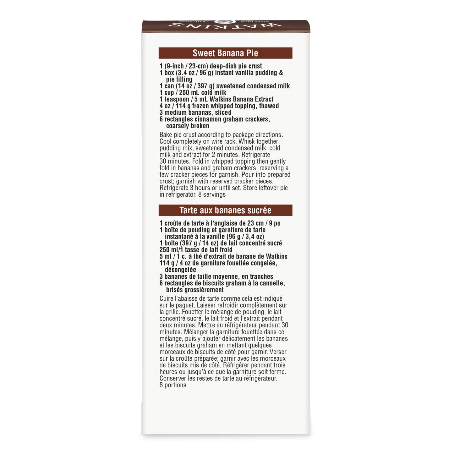 Watkins Banana Extract With Other Natural Flavors, 2 Oz. Bottles, Pack Of 6 (Packaging May Vary)