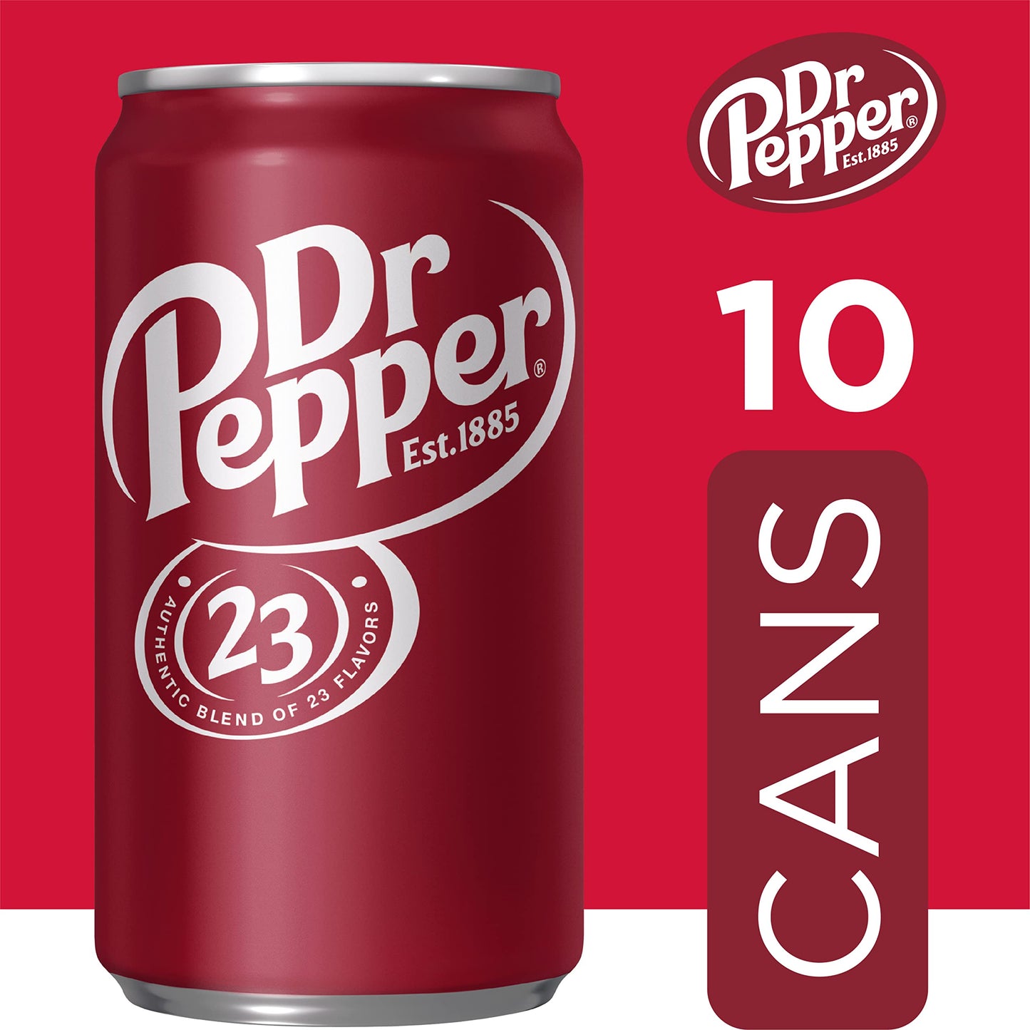 Dr Pepper - Mini Cans, 7.5 Oz, 10 Pk