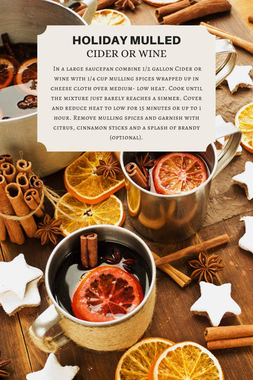 Victoria Taylors Mulling Spices - Blend of Cinnamon, Allspice, and Cloves - Two 4 oz. Jars