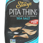 Stacys Snacks, Sea Salt Pita Thins, 15.6 Ounce