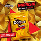 Doritos Tortilla Chips  Golden Sriracha  9.25 oz Bag