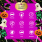 Halloween Suckers Lollipops Candy 32 Counts  Spooky Ghost  Witch s Hat  Jack-O -Lantern  Tombstone Shaped Candy Lollipops Sucker Individually Wrapped  Halloween Snacks Assorted Fruit Flavors