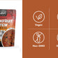Kitchen And Love, Organic Jackfruit Hearty Stew, Fully Cooked, Plant Based Meat Alternative, Gluten Free, Ready In 90 Seconds, H