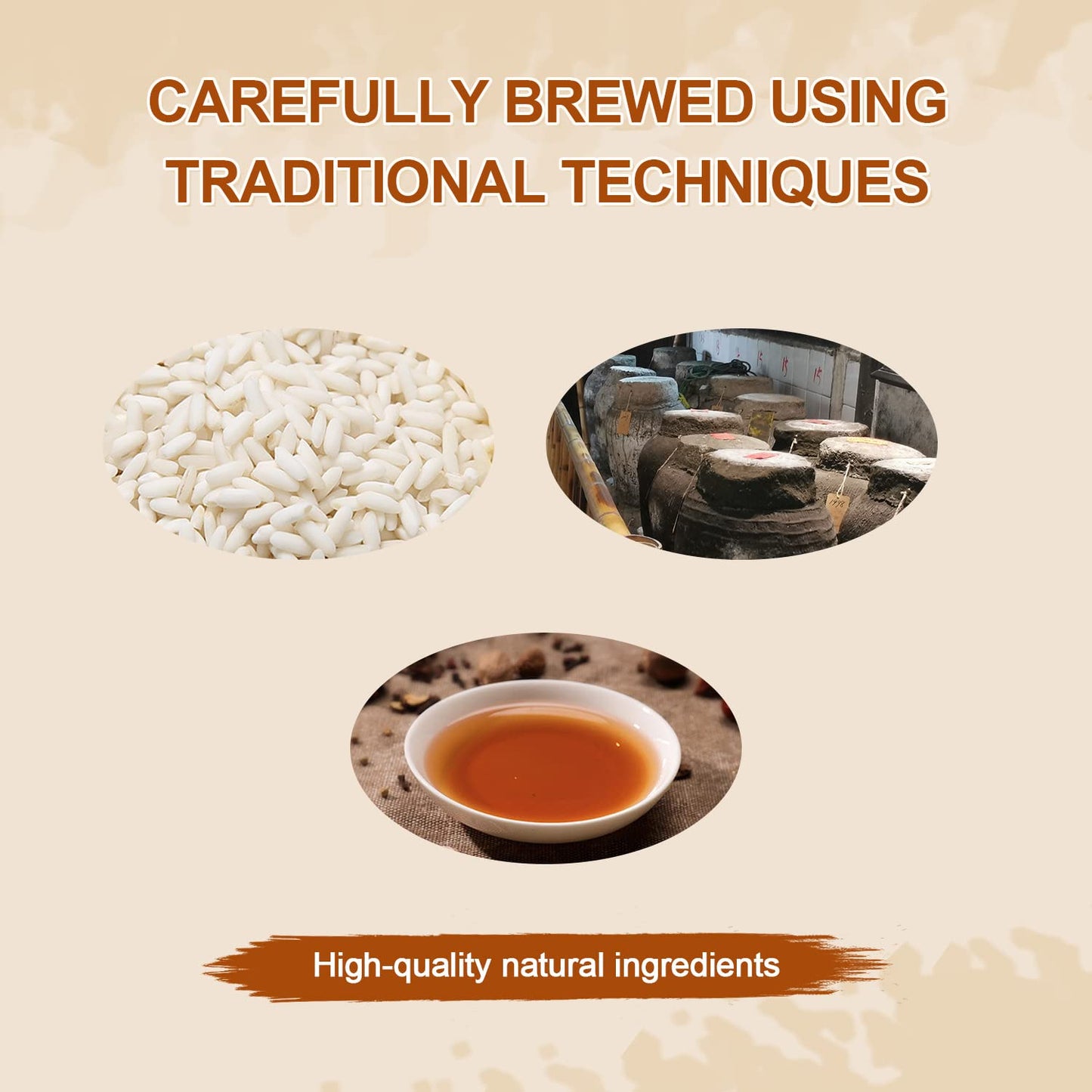 52USA Shaoxing Cooking Wine - Chinese Rice Wine, 21.64 Fl Oz, Fermented for Authentic Asian Dishes